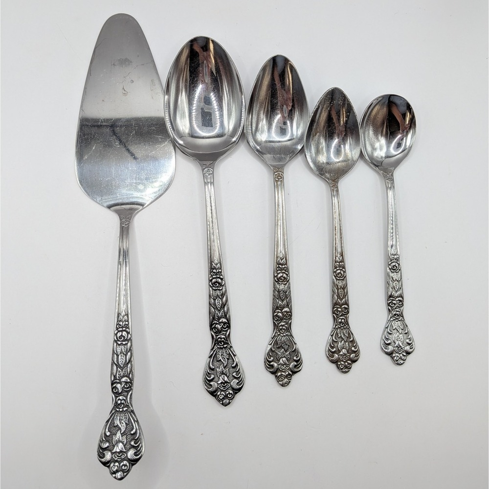 MSI Japan Versailles Stainless Steel Cake Server Tablespoon Teaspoon Soup Spoon